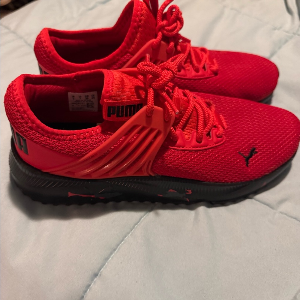 PUMA Bright Red Running Shoes